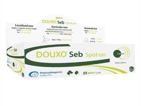 Douxo Seb Spot-On 2ml (Pack of 25) Fashion