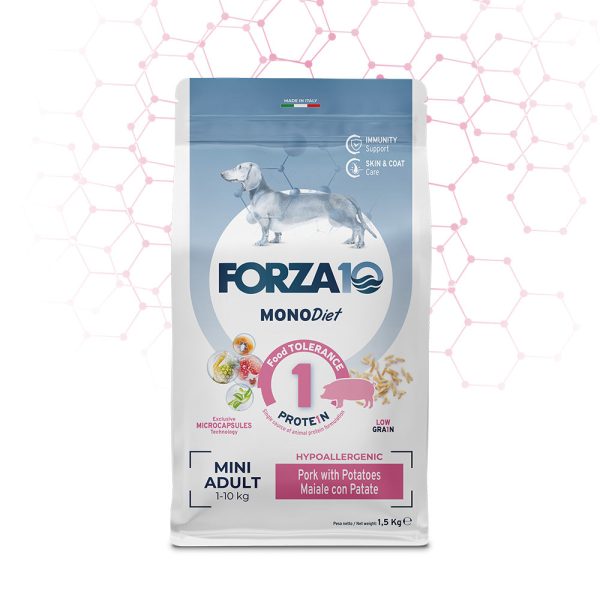 Forza10 MINI Adult Diet with Pork with Potato 1.5Kg Hot on Sale