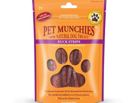 Pet Munchies Duck Strips Dog Treats Hot on Sale