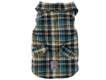 The Shacket - Blue Checked For Sale