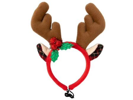 Fuzzyard Howlidays Reindeer Antlers - Christmas Online now