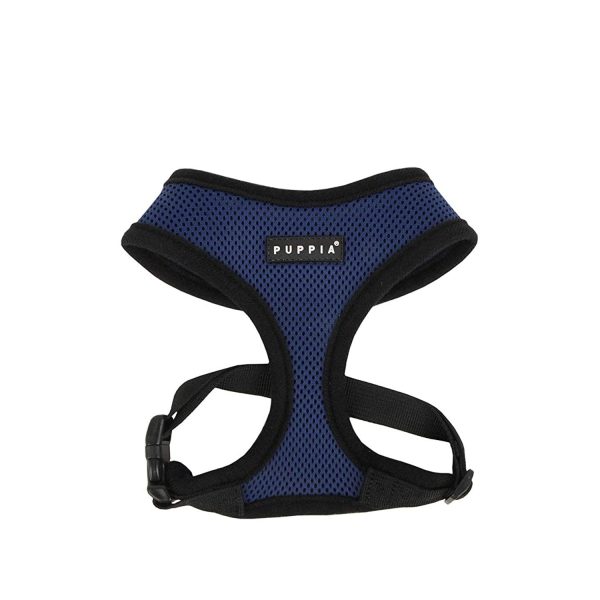 Puppia Soft Mesh Breathable Dog Harness - Royal Blue on Sale