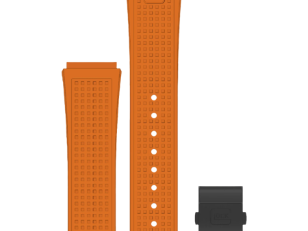 Glock Orange 24MM Watch Band For Discount