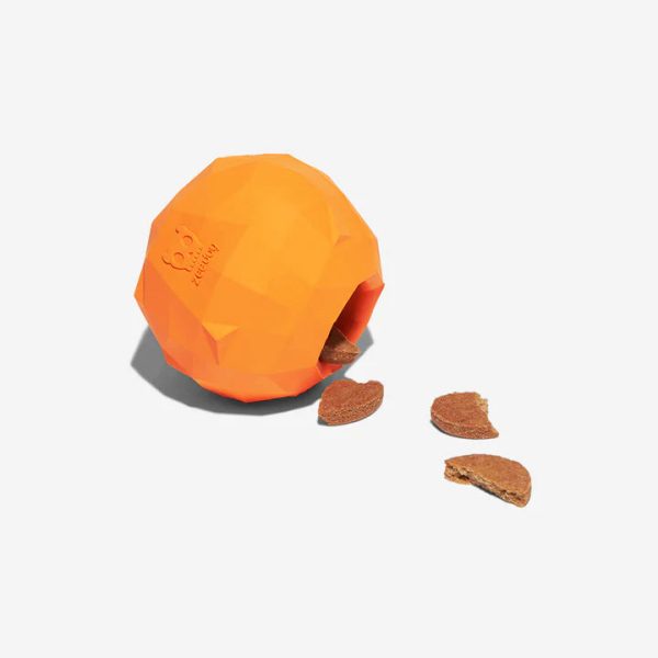 Zee.dog Treat Dispensing Toy - Super Orange For Discount