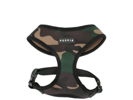 Puppia Soft Mesh Breathable Dog Harness - Camo Online