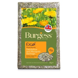 Burgess Excel Herbage Dandelion & Marigold 1kg Fashion