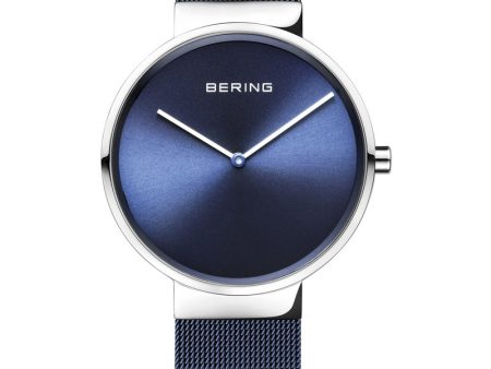 Bering Men s Blue Dial Watch Online Sale