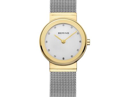 Bering Women s  Two Tone Watch For Cheap