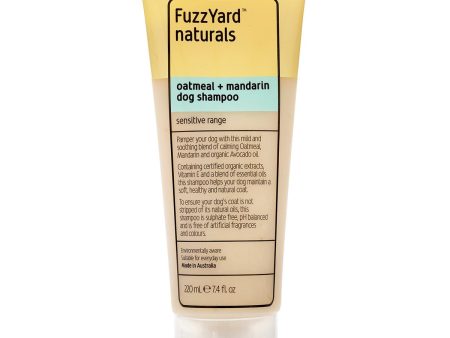 FuzzYard Naturals Sensitive Shampoo - 220ml Online now