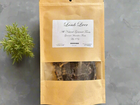 All Natural Gourmet Treats - Australian Lamb Liver 100g Supply