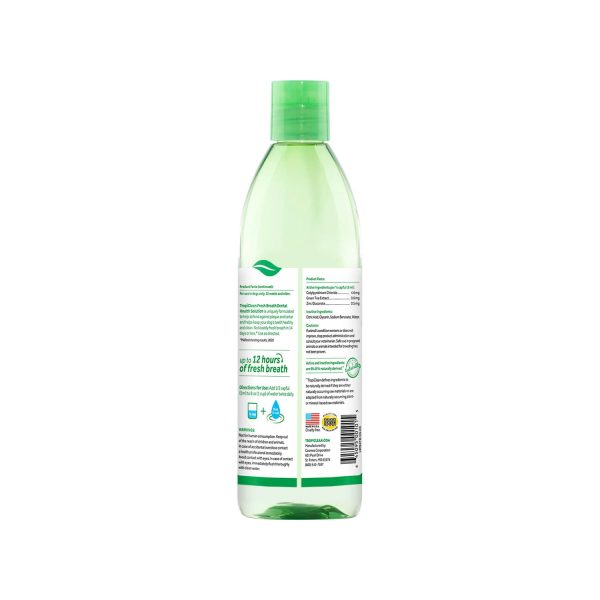 Tropiclean Fresh Breath Dental Health Solution For Dogs - 473ml Online now