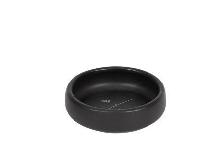 Mog & Bone Handmade Ceramic Cat Bowl - Black on Sale