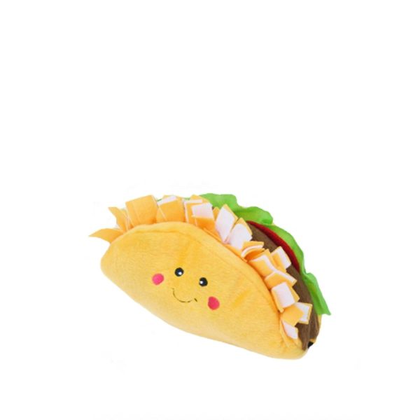 ZippyPaws Nomnomz Soft Dog Toy - Taco Cheap