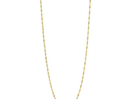 20  1.6mm Singapore Chain Necklace Online Hot Sale