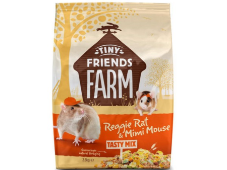 Tiny Friends Farm Reggie Rat & Mimi Mouse 2.5kg Cheap