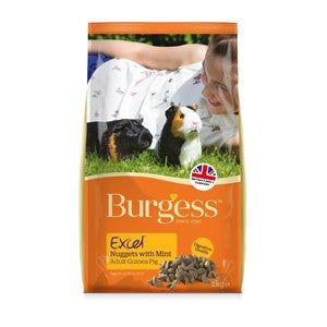 Burgess Excel Guinea Pig Nuggets 3kg Fashion