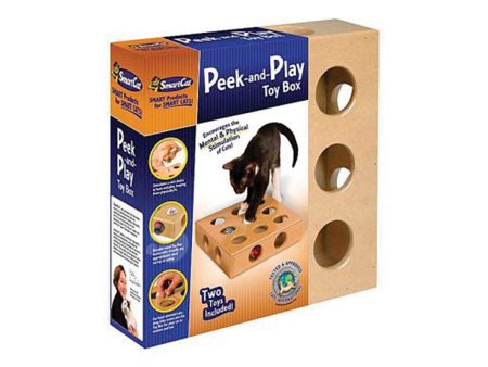 SmartCat Peek And Play Cat Toy Box For Sale