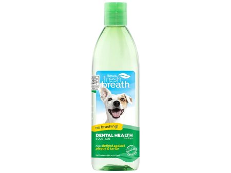 Tropiclean Fresh Breath Dental Health Solution For Dogs - 473ml Online now