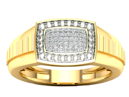 Men s .10ctw Diamond Ring Hot on Sale