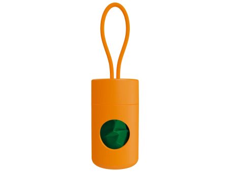 Frank Green Pet Poo Bag Holder - Neon Orange For Cheap