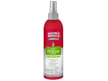 Nature s Miracle Cat Pet Block Spray - 236ml Cheap