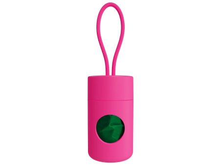 Frank Green Pet Poo Bag Holder - Neon Pink For Cheap