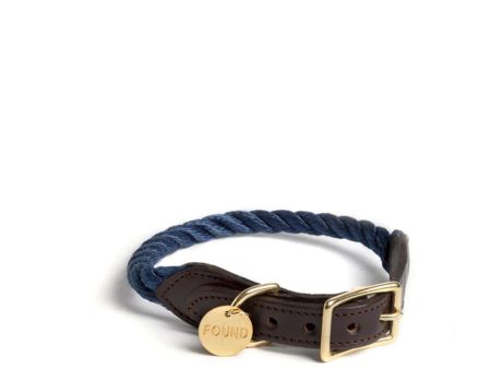 Found My Animal New York Collar - Navy on Sale