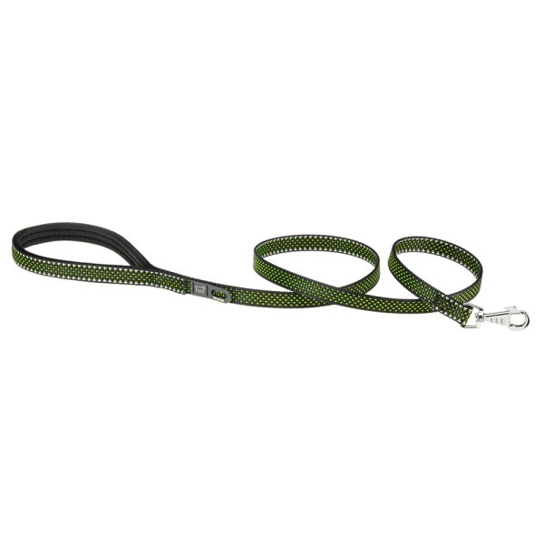 FERPLAST DAYTONA DELUXE G Reflective dog lead with integrated hygienic bag holder Hot on Sale