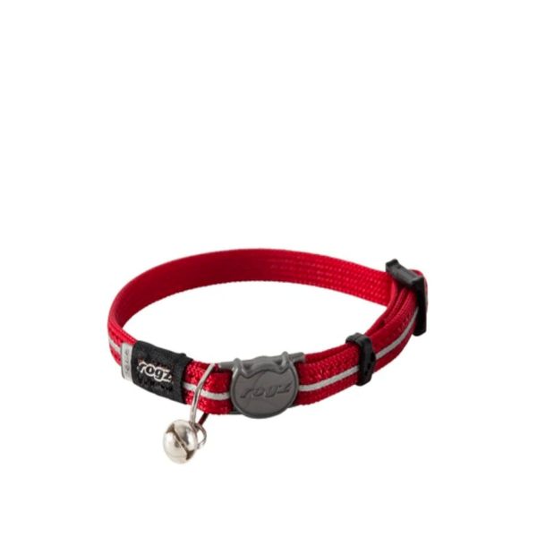 Rogz Alleycat Cat Collar  - Red on Sale