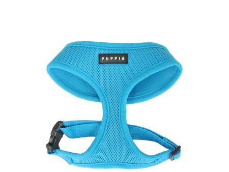 Puppia Soft Mesh Breathable Dog Harness - Sky Blue For Cheap