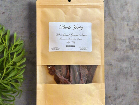 All Natural Gourmet Treats - Duck Jerky 100g on Sale