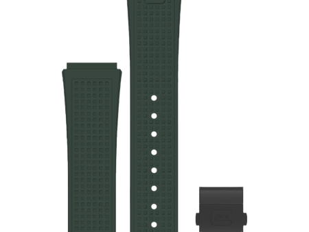 Glock Racing Green 24MM Watch Band For Cheap