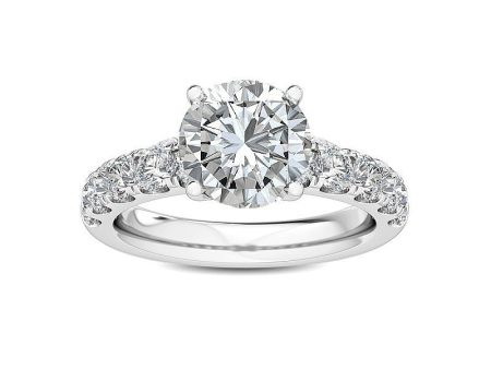 2-1 4ctw Lab Grown Diamond Engagement Ring Online Hot Sale