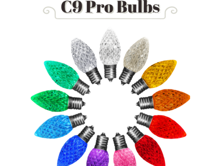 Bulbs - C9 Pro Bulbs Faceted LED Fashion