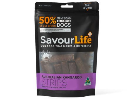 SavourLife Kangaroo Strips - 165gr For Discount