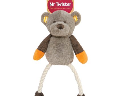 Rosewood  Mister Twister Teddy Twister Plush Dog Toy on Sale