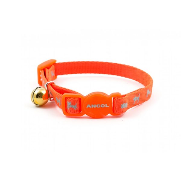 Ancol Hi Vis Safety Buckle Kitten Collar For Sale