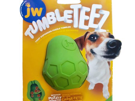 JW Tumble Teez Treat Dispensing Puzzle Tumbler Rubber For Sale