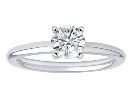 1 2ct Certified Lab Grown Diamond Solitaire Engagement Ring Discount