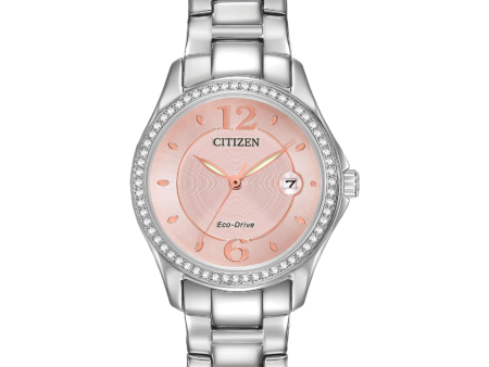 Citizen Eco-Drive Silhouette Crystal Women s Watch For Discount