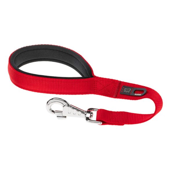 FERPLAST DAYTONA Short nylon dog lead with soft padding and hygienic bag holder Fashion