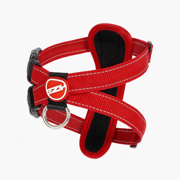 EzyDog Chest Plate Harness - Red Cheap