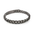 Italgem Men s 8.75  10mm IP Curb Link Bracelet Online