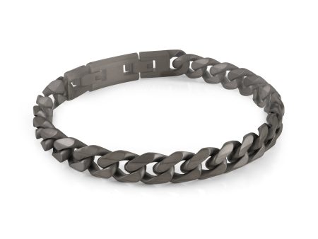 Italgem Men s 8.75  10mm IP Curb Link Bracelet Online