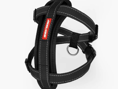 EzyDog Chest Plate Harness - Black Supply