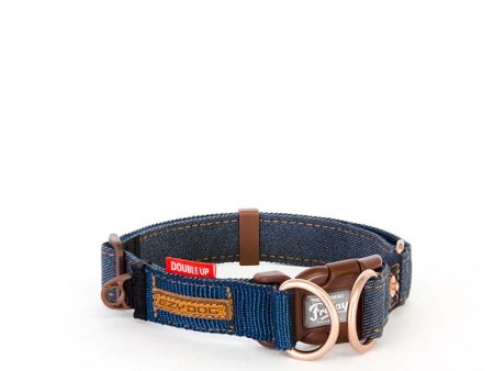 EzyDog Double Up Collar - Denim Online Sale