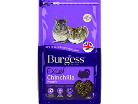 Burgess Excel Chinchilla Nuggets 1.5kg Online