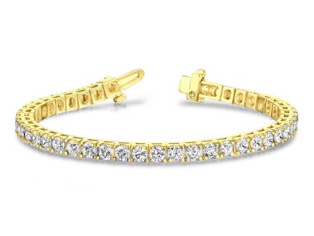 3ctw Lab Grown Diamond Tennis Bracelet Online Hot Sale