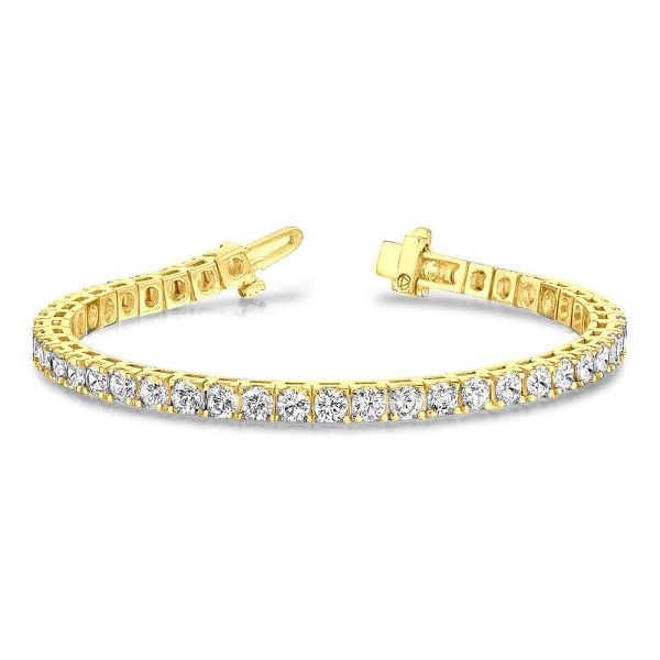 3ctw Lab Grown Diamond Tennis Bracelet Online Hot Sale