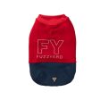 Fuzzyard Track Sweater - Red   Navy Fashion